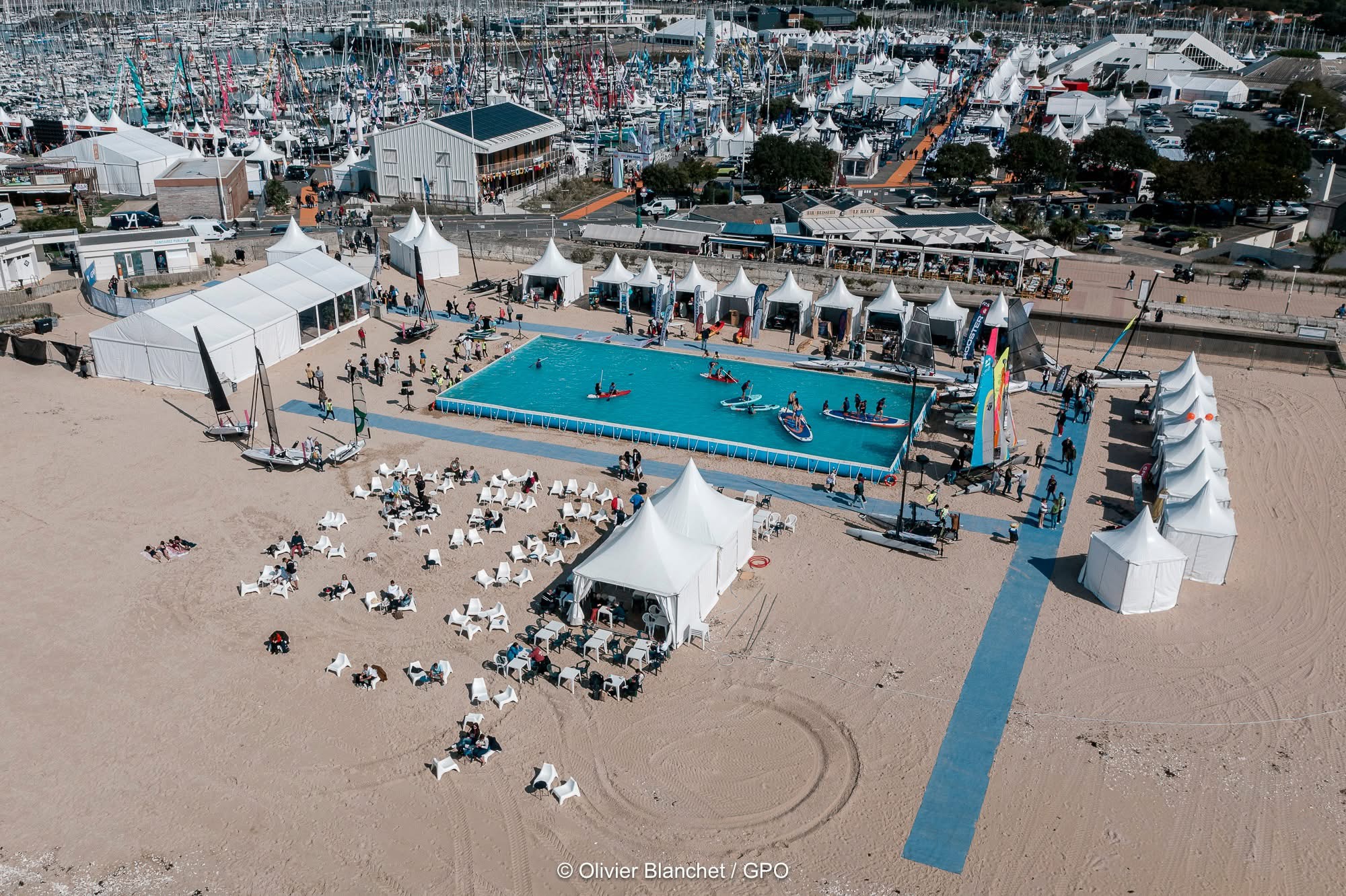 Grand Pavois Beach, La Rochelle.
